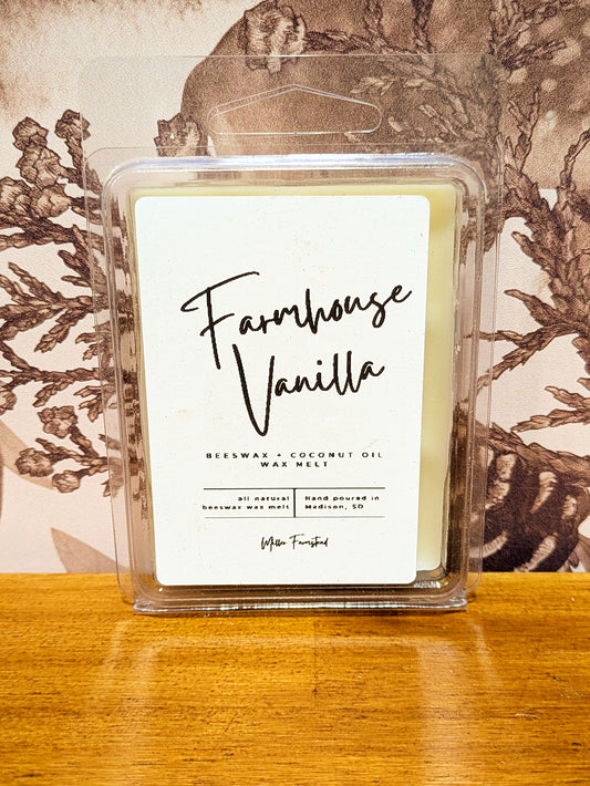 Farmhouse Vanilla - Beeswax & Coconut Oil Wax Melt