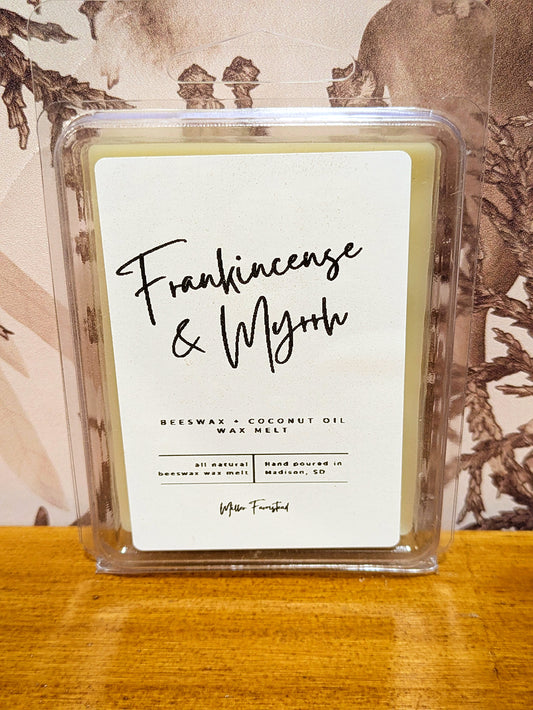 Frankincense & Myrrh- Beeswax & Coconut Oil Wax Melt