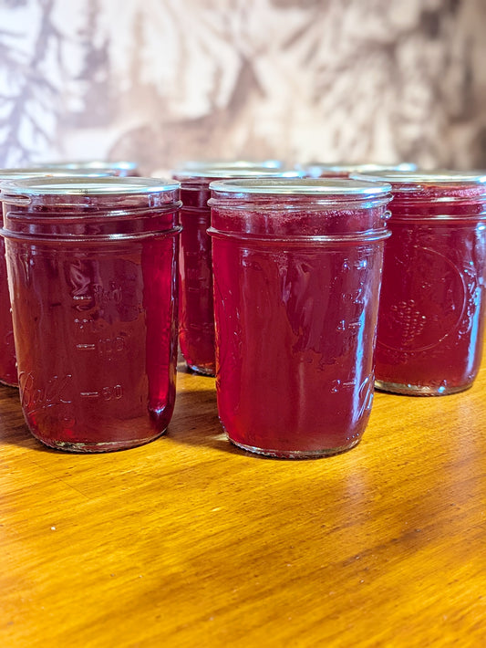 Holiday Cranberry Apple Jelly